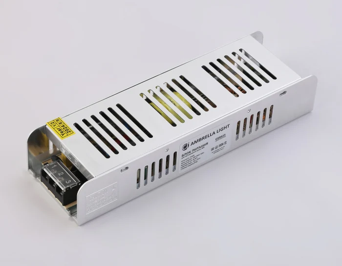 Блок питания с EMC для светодиодной ленты 12V 250W 20,8A IP20 185-260V 223*67*40 GS8655 Ambrella light GS8655