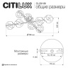 Светильник потолочный на штанге Citilux Дэвис CL201181