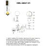 Светильник настенный Omnilux Avetrana OML-66621-01