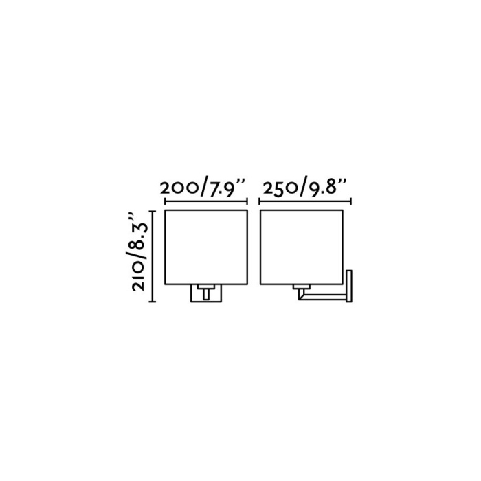 Настенный светильник SAHARA