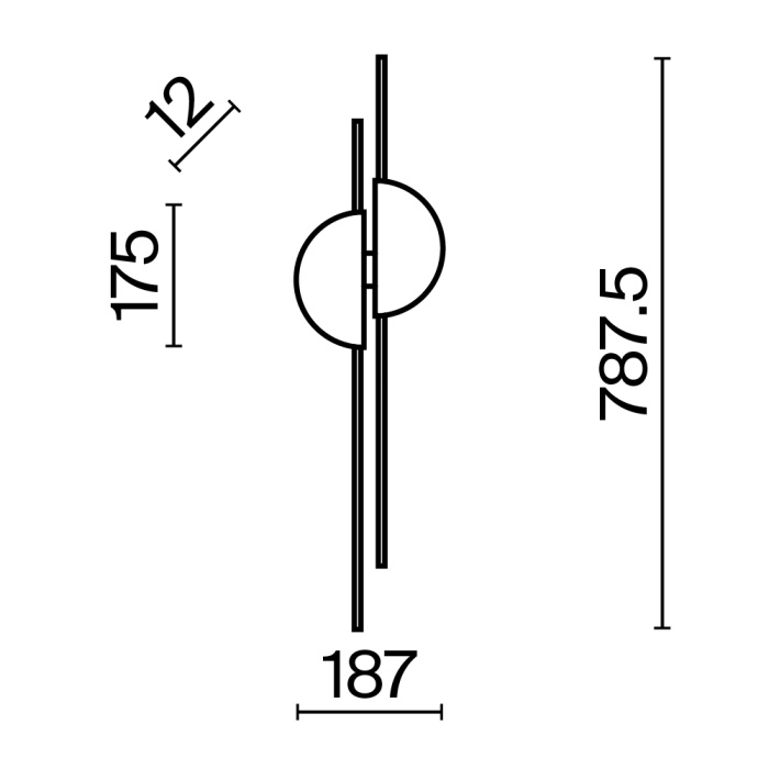 Бра Maytoni Skyline MOD179WL-L22W4K1