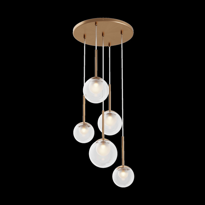 Каскадная люстра Maytoni Basic form MOD521PL-05G