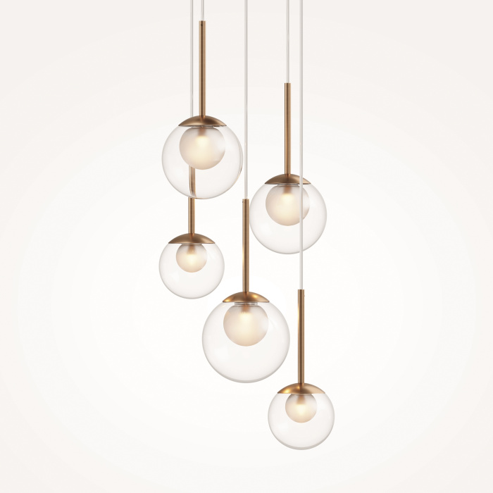 Каскадная люстра Maytoni Basic form MOD521PL-05G