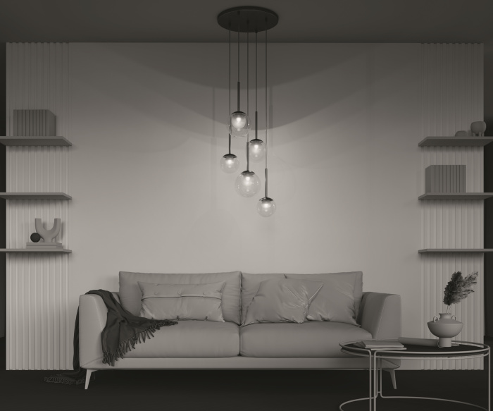 Каскадная люстра Maytoni Basic form MOD521PL-05G