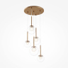 Каскадная люстра Maytoni Basic form MOD521PL-05G