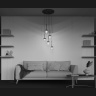Каскадная люстра Maytoni Basic form MOD521PL-05G