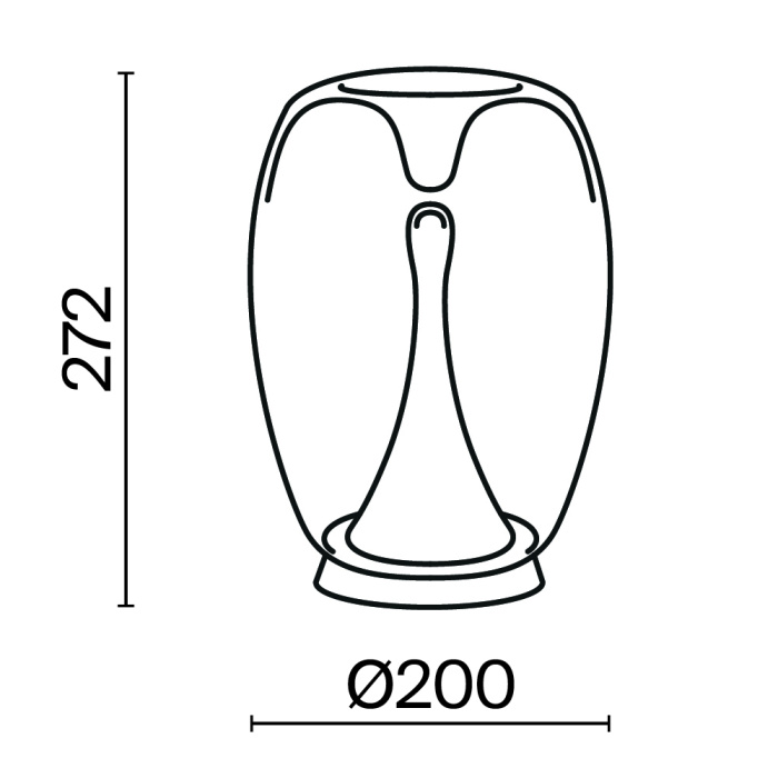 Настольная лампа Maytoni Splash MOD282TL-L15G3K1