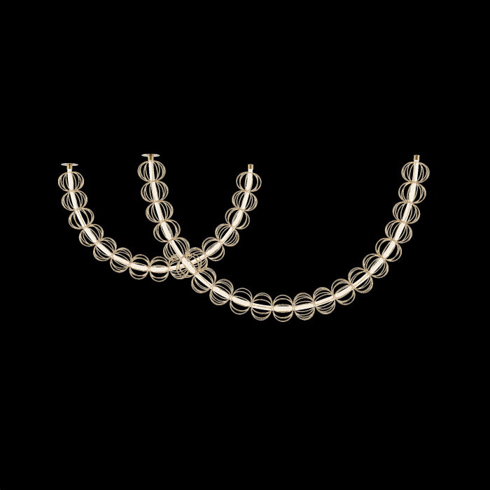 Подвесной светильник Maytoni Golden cage MOD216PL-L42G3K