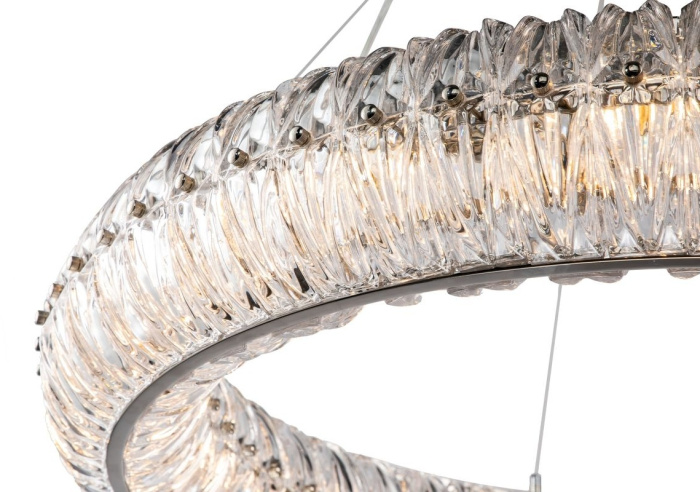 Подвесная люстра iLamp Destiny 072D-14 Nickel