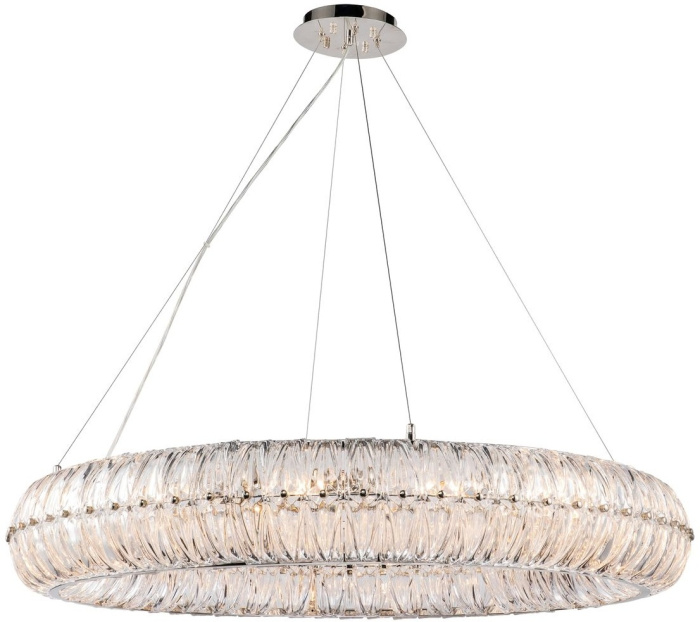 Подвесная люстра iLamp Destiny 072D-14 Nickel