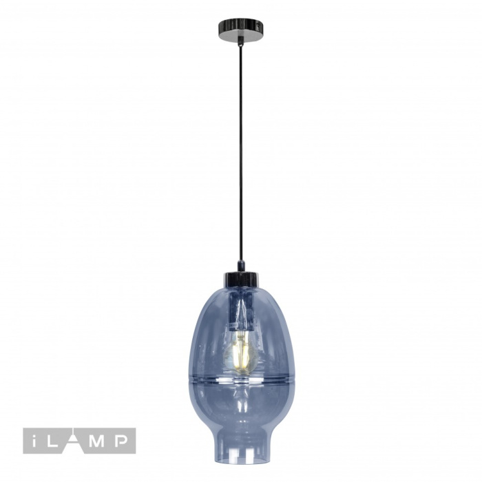 Подвесной светильник iLamp Relax AP9037-1 Голубой