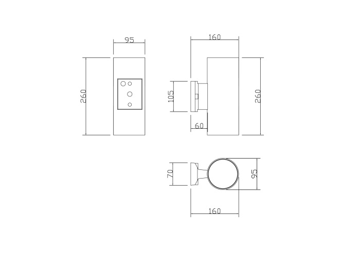 Светильник настенный Maytoni Rando O419WL-02W