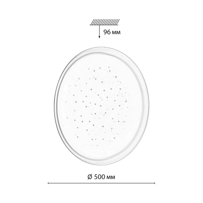 Настенно-потолочный светильник СОНЕКС PALE 7774/ELN