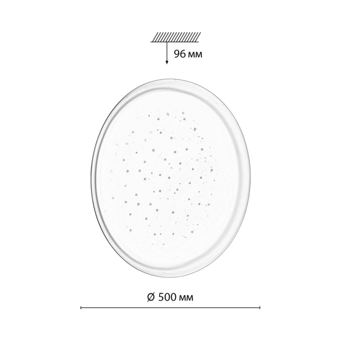 Настенно-потолочный светильник СОНЕКС PALE 7774/ELN