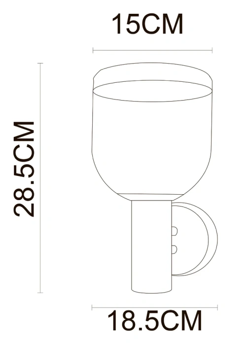 Уличный настенный светильник Arte Lamp INCHINO A8163AL-1SS