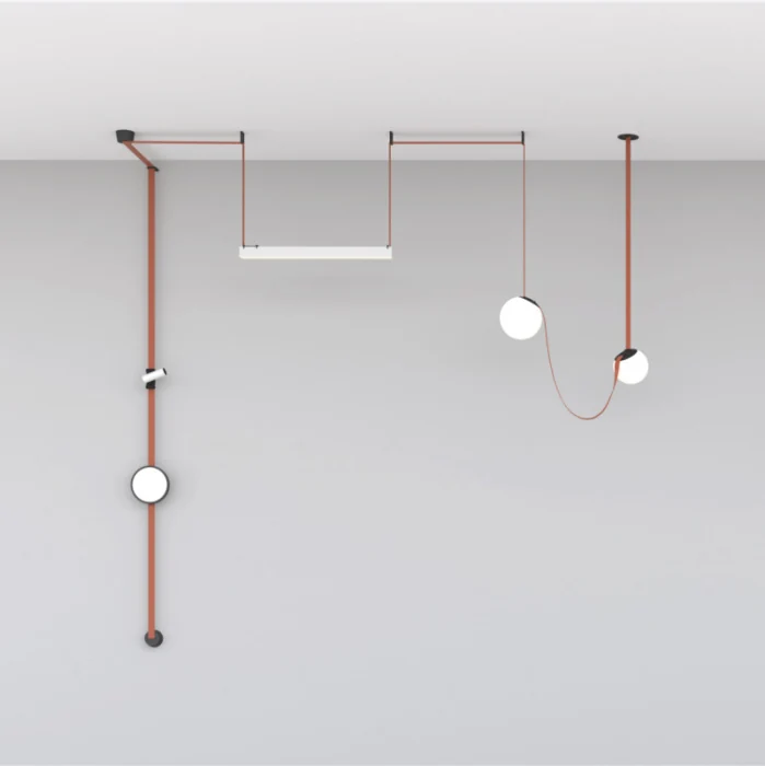 Светильник на шине Denkirs BELTY ORB DK5551-BK