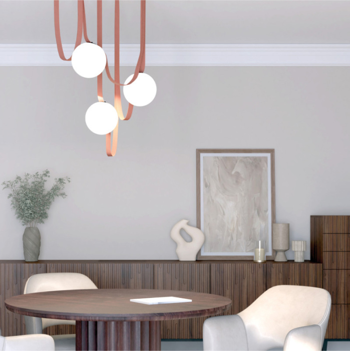 Светильник на шине Denkirs BELTY ORB DK5551-BK