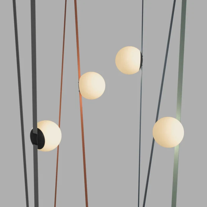 Светильник на шине Denkirs BELTY ORB DK5551-BK