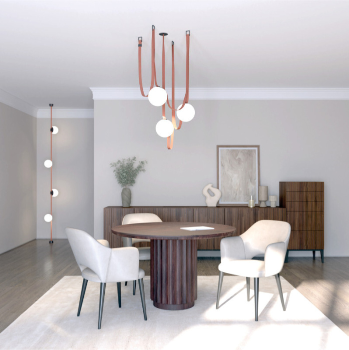 Светильник на шине Denkirs BELTY ORB DK5551-BK