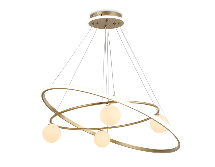 Подвесной светодиодный светильник со сменной лампой и с пультом управления Ambrella light FL66328