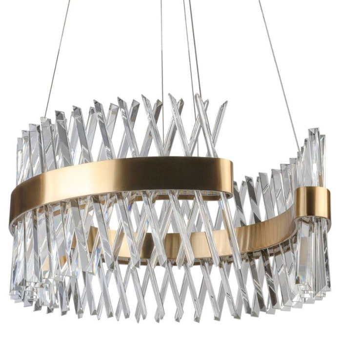 Светодиодная подвесная люстра L'Arte Luce Luxury Recinto L45806 с элементами из хрусталя