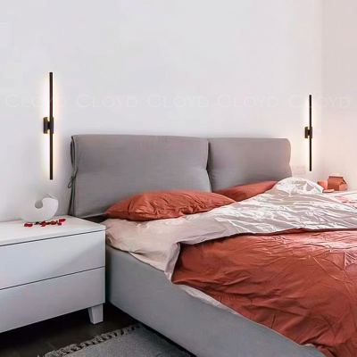 Бра Cloyd LINEAS W1 / L60 см- 3000K - черный (арт.20346)