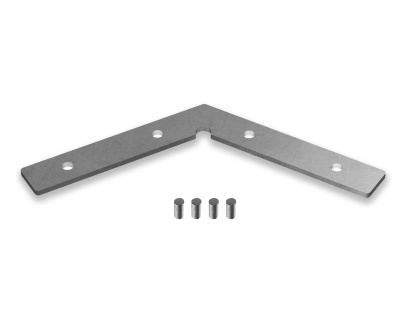 Соединитель угловой для алюминиевого профиля "Profile System" 120° (комплект 5шт) Ambrella light GP8053