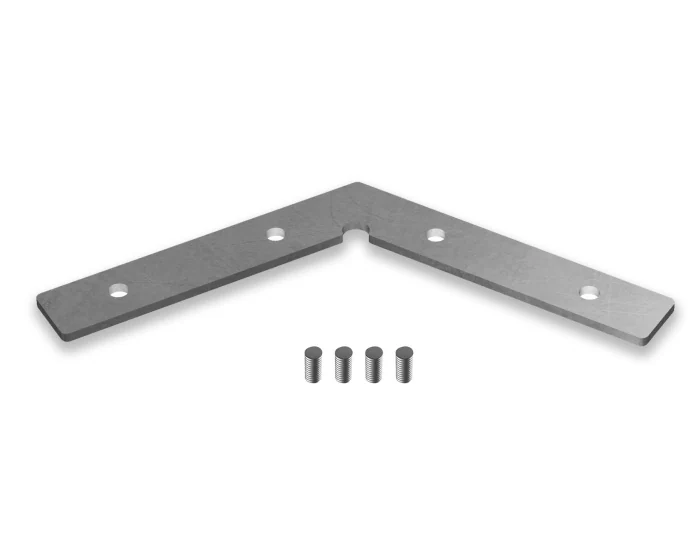 Соединитель угловой для алюминиевого профиля "Profile System" 120° (комплект 5шт) Ambrella light GP8053