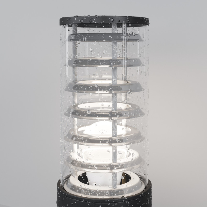 Садово-парковый светильник Maytoni Bronx O576FL-01B