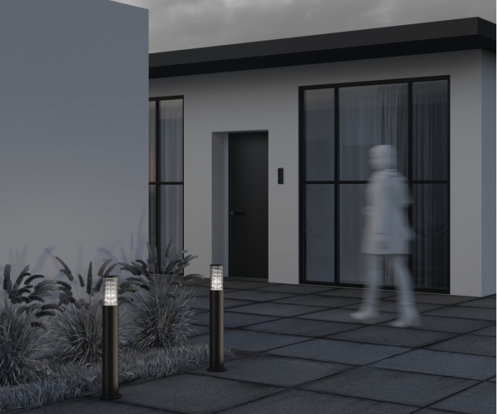 Садово-парковый светильник Maytoni Bronx O576FL-01B