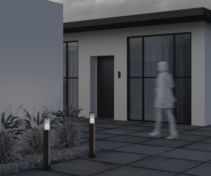 Садово-парковый светильник Maytoni Bronx O576FL-01B