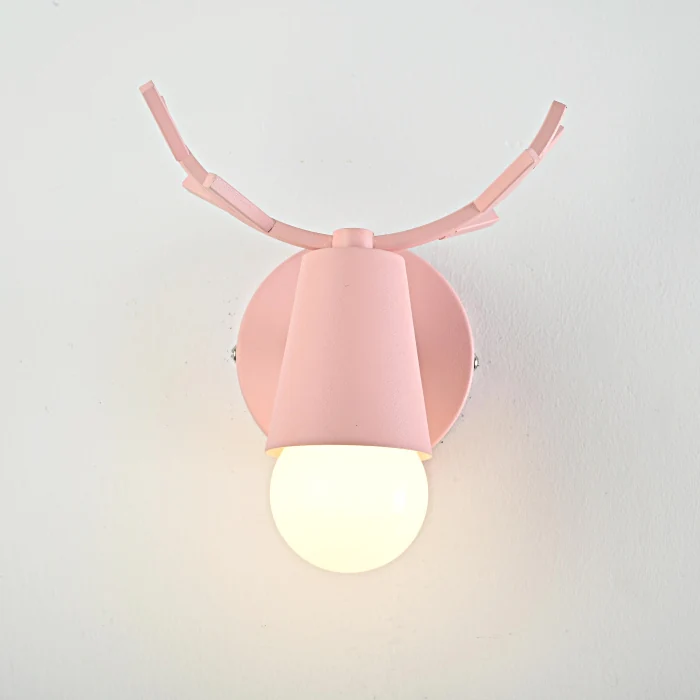 Бра с рожками DEER A Pink ImperiumLoft