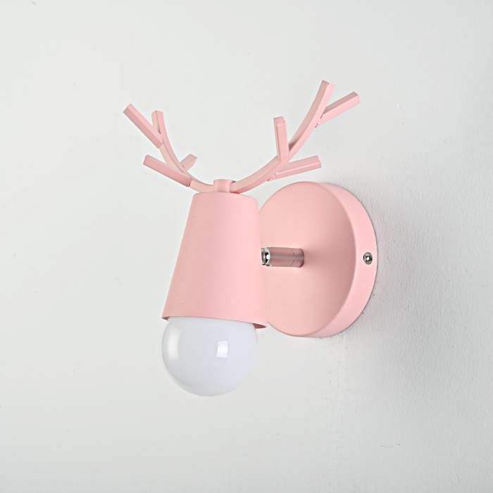 Бра с рожками DEER A Pink ImperiumLoft