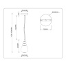 Подвесной светодиодный светильник HIGH LIGHT AMBRELLA LIGHT LH53161