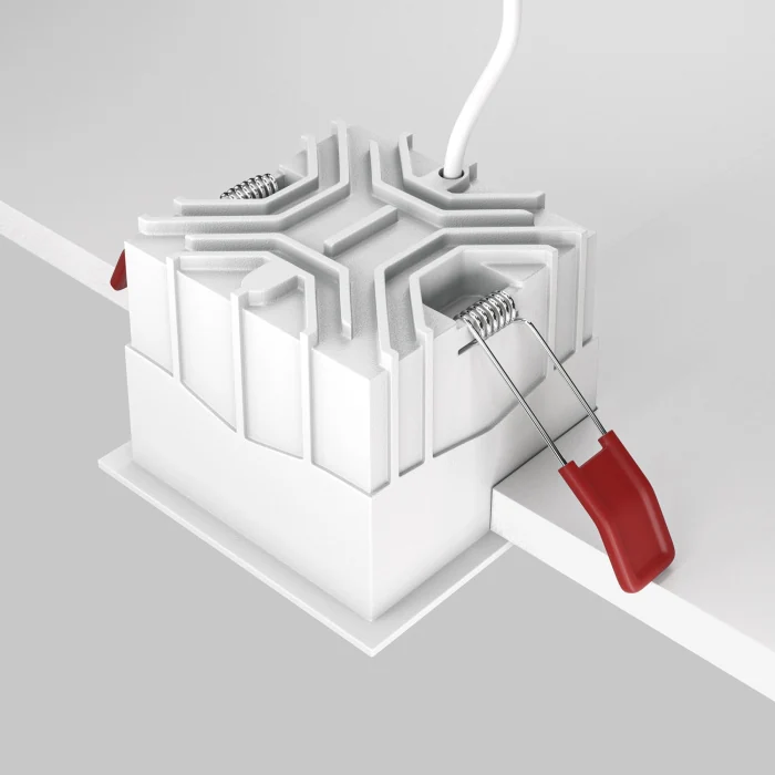 Встраиваемый светильник Maytoni Technical Alfa LED DL043-01-15W4K-D-SQ-WB