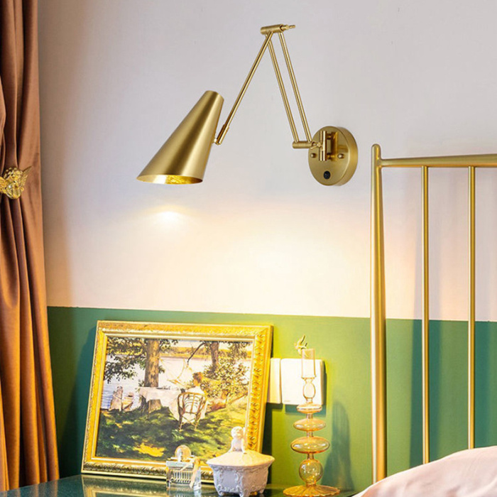 Настенный светильник FREDLY B Brass ImperiumLoft