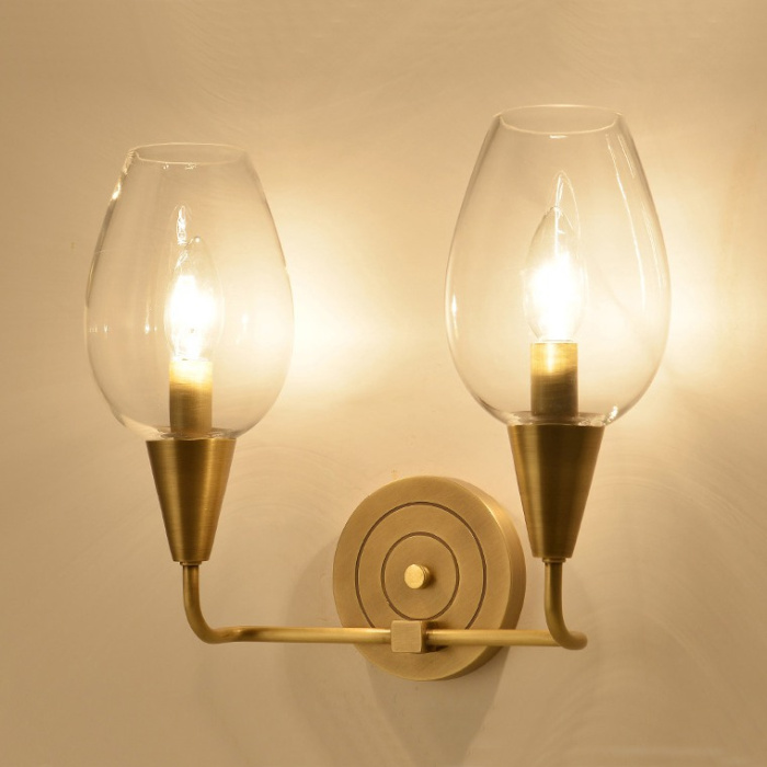 Настенный светильник VIOLA WALL 1 Blue ImperiumLoft