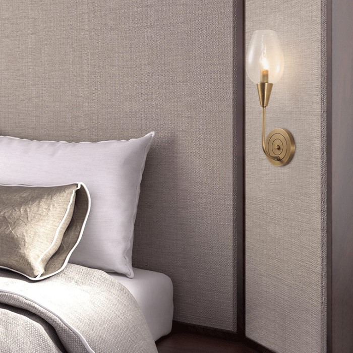 Настенный светильник VIOLA WALL 1 Blue ImperiumLoft