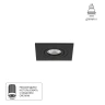 Встраиваемый светильник Arte Lamp TARF MINI A2068PL-1BK