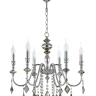Люстра Crystal Lux MERCEDES SP6 CHROME/SMOKE
