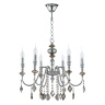 Люстра Crystal Lux MERCEDES SP6 CHROME/SMOKE