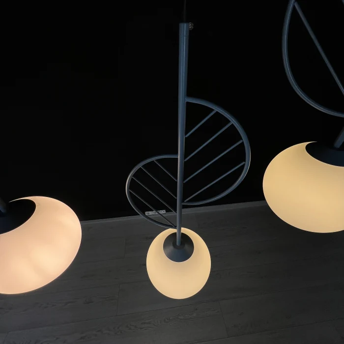 Подвесной светильник LEAF A Голубой ImperiumLoft