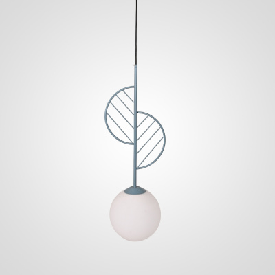 Подвесной светильник LEAF A Голубой ImperiumLoft