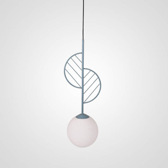 Подвесной светильник LEAF A Голубой ImperiumLoft