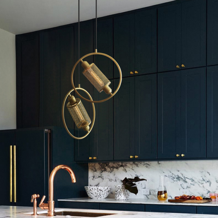 Подвесной светильник RESIST L35 Black ImperiumLoft