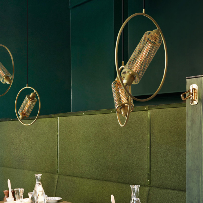 Подвесной светильник RESIST L35 Black ImperiumLoft