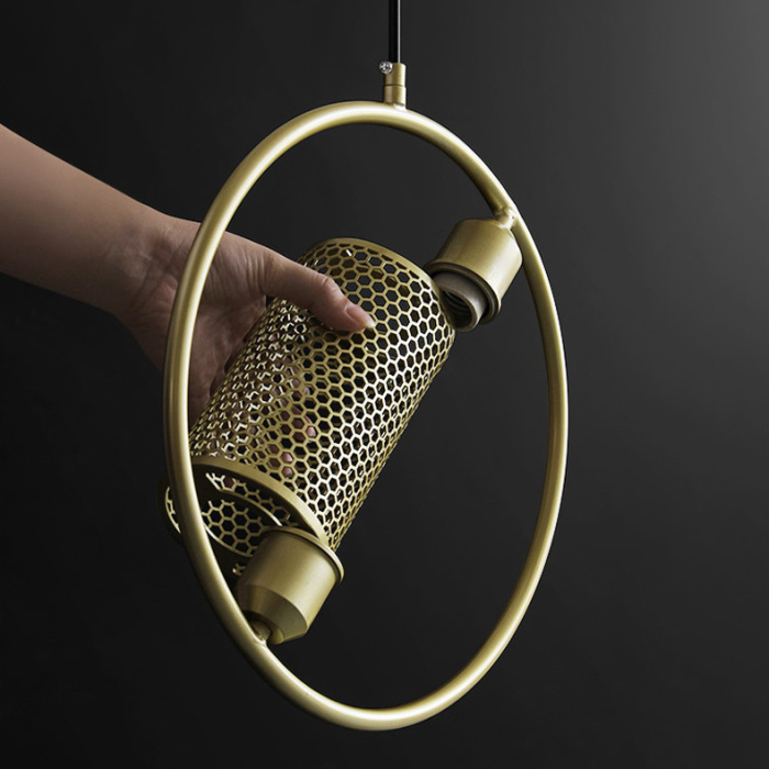 Подвесной светильник RESIST L35 Black ImperiumLoft