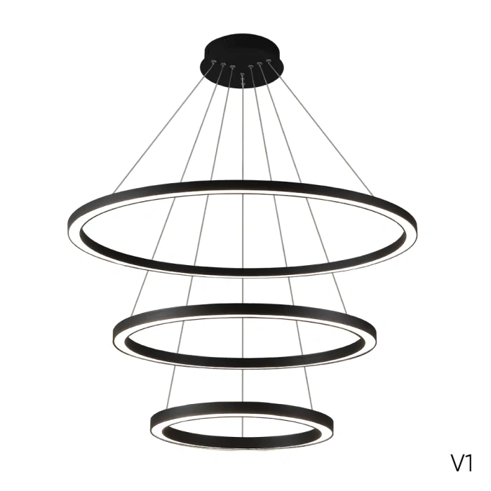 Подвесной светодиодный светильник Crystal Lux Fortuna SP158W LED BLACK