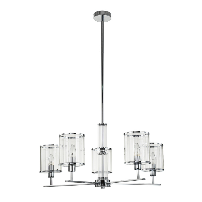 Люстра потолочная на штанге DANTE INDIGO V000411