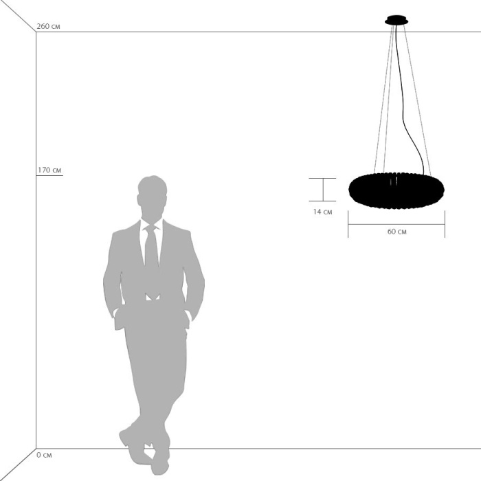 Подвесная люстра ONDA LIGHTSTAR 741104